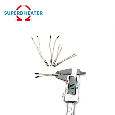 Diameter 4mm Mini Rod Resistance Cartridge Heater för 3D-skrivare Prusa Mendel